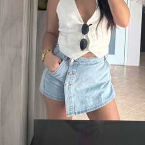 Women’s Blue Jean Skort